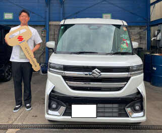 スペーシアカスタムご納車です