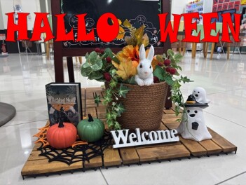 ハロウィンですね