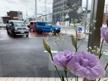 お花を飾りました②