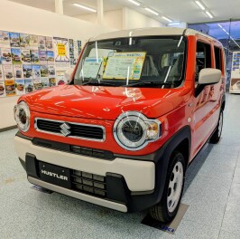 ハスラー展示中！