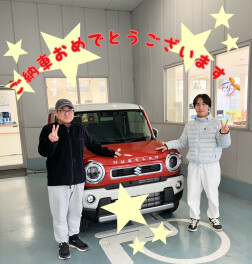 Ｉ様ハスラーご納車でした☆