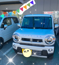 ハスラー納車いたしました！