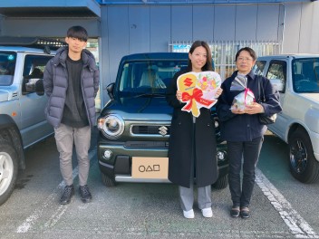 ハスラーを納車しました☆彡