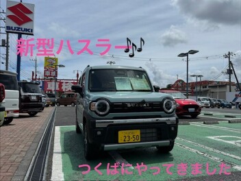 新型ハスラー試乗車やってきました！！