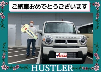 ハスラーご納車‼おめでとうございます(^^♪