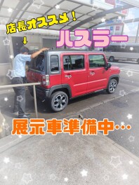 ハスラー入ってきました！