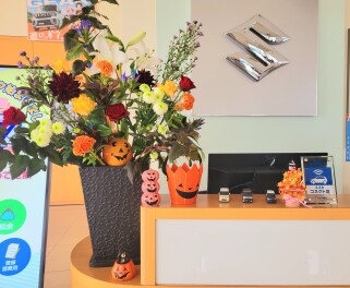 ハロウィン仕様です