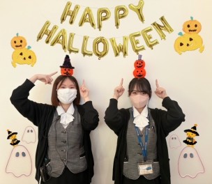 ハロウィン仕様にしました～！！！