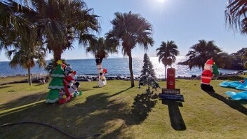 クリスマス ダイビング（＾w＾）