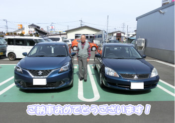 バレーノご納車です！