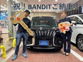 ソリオご納車させていただきました！