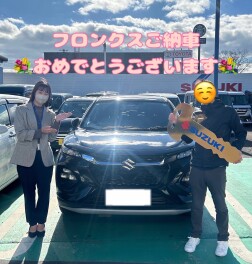 フロンクスご納車おめでとうございます！