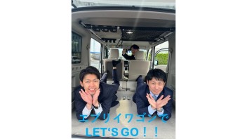 エブリイワゴンで男旅！！！