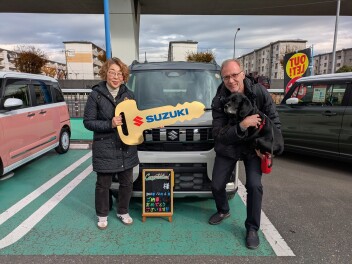 本日は納車おめでとうございます。