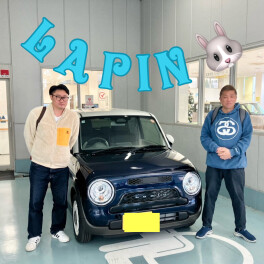 Ｆ様ラパンご納車でした☆