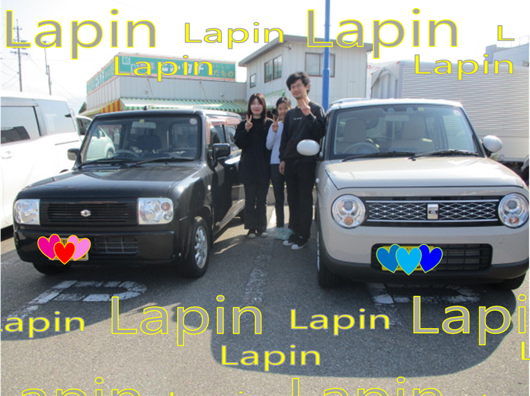 ラパン納車式！