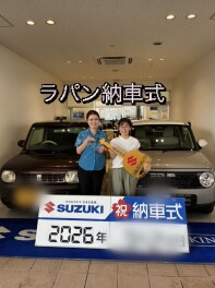 アルトラパン納車しました！！