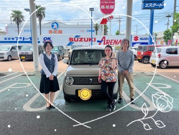 ラパンご納車です(^^)/