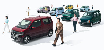 進化を続けるスタンダードワゴン。 NEW「ワゴンR」 登場！　もちろんＭＴ車もございます！