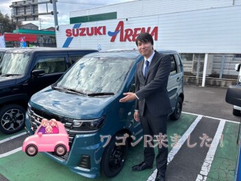 新型ワゴンＲ来ました～!(^^)!