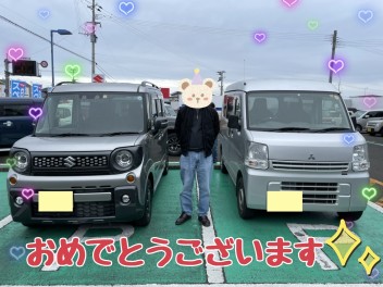 ご納車おめでとうございます☆彡