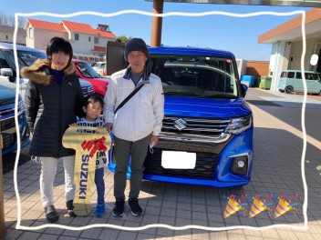 ご納車おめでとうございます(^^♪