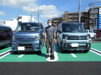 【スペーシアギア】ご納車おめでとうございます♪