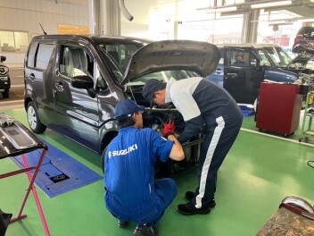 高校生　整備士体験実施しました◎