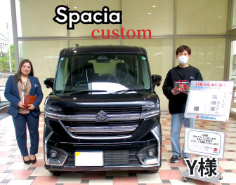 ★Y様スペーシアカスタムご納車です★