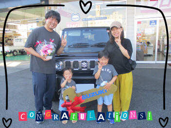 ☆ご納車おめでとうございます☆
