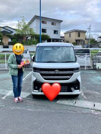 スペーシアカスタム納車いたしました