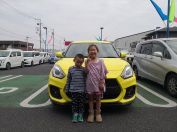 スイフトスポーツご納車です！♪