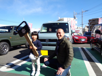 Ｙ様「ハスラー」ご納車ありがとうございます!!