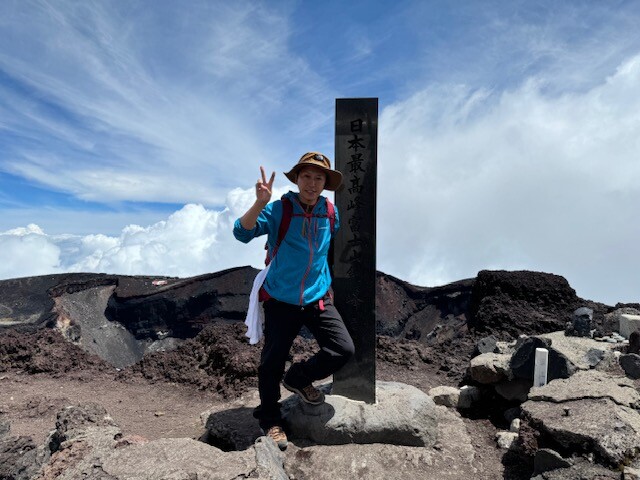 富士山てっぺん