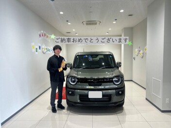 クロスビーのご納車おめでとうございます！