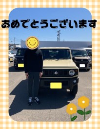 ご納車おめでとうございます♪