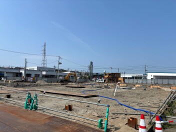 建替中のカー秋田２