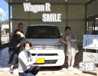 ★S様ワゴンRスマイルご納車です★