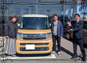 H様！ご納車おめでとうございます！！