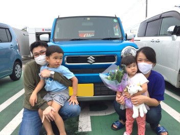 ★新型ハスラーご納車致しました★