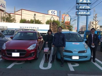 ☆Ｈ様、納車ありがとうございます☆