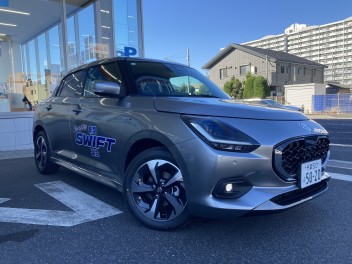 【速報】新型スイフト乗れます！！