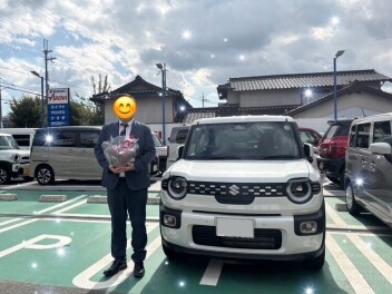 当店第一号！新型クロスビー！！