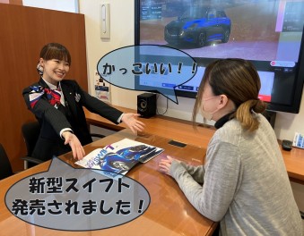 新型スイフト発売開始です！！
