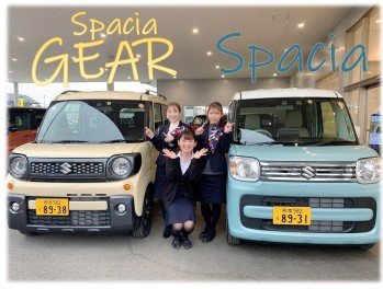 ＮＥＷスペーシアシリーズが遂に・・・