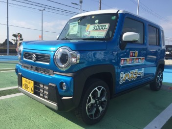 新型ハスラー、試乗車ご用意出来ました！！