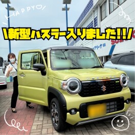 新型ハスラーの試乗車、入りました！