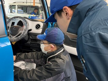 新潟テクノスクールの学生さんが実習に来ています！