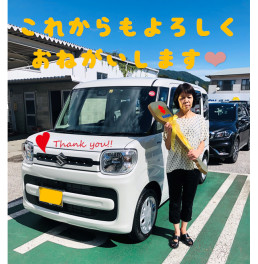 スペーシアご納車❤
