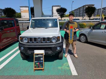 本日は納車おめでとうございます。